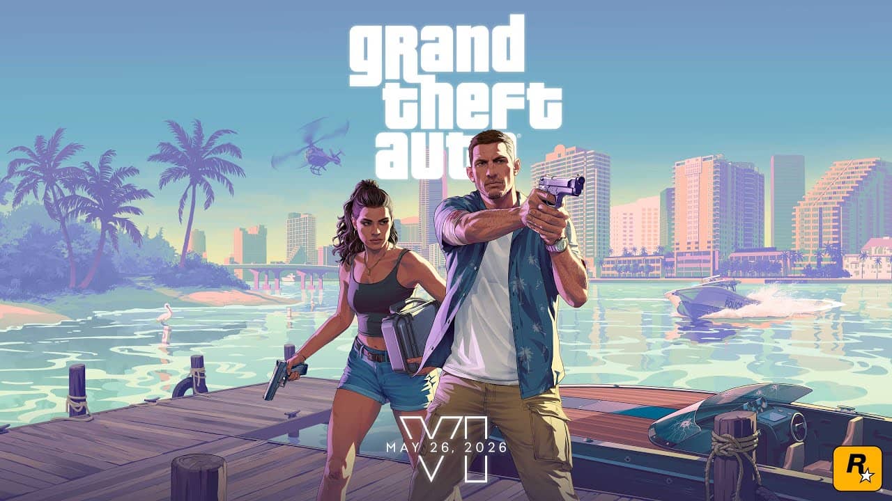 Miniatura del Tráiler 2 de GTA 6 con Lucia y Jason en Vice City