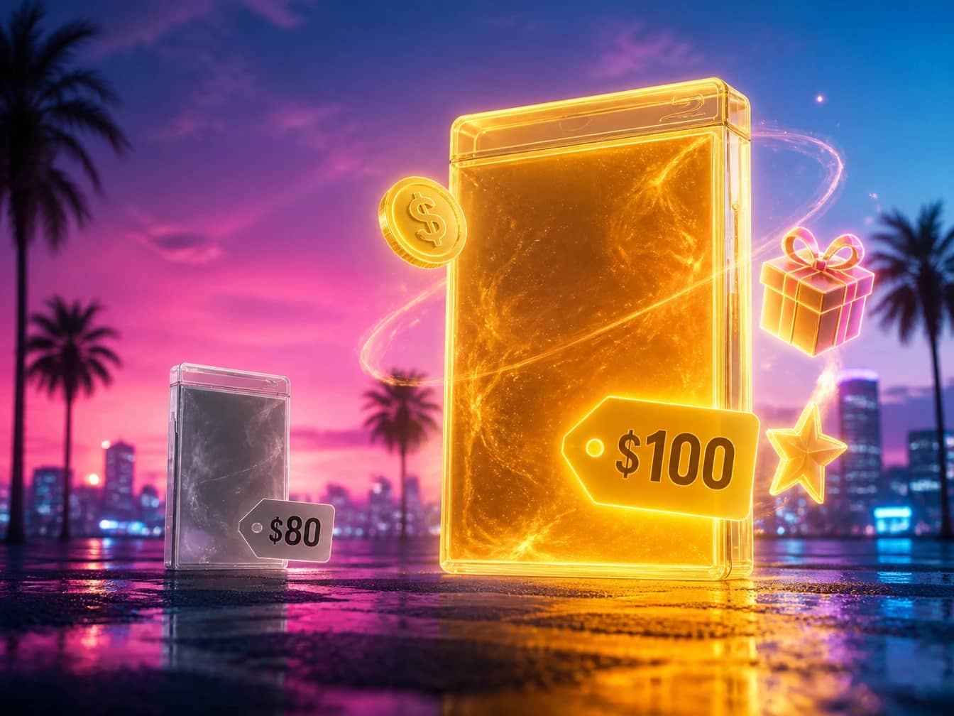 GTA 6 Ultimate Edition and Standard Edition box art side by side, illustrating the 89% pre-order split toward the pricier version